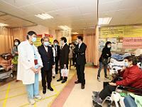 HA Chairman&#39;s hospital visit during Chinese New Year<br>醫管局主席新春探訪醫院