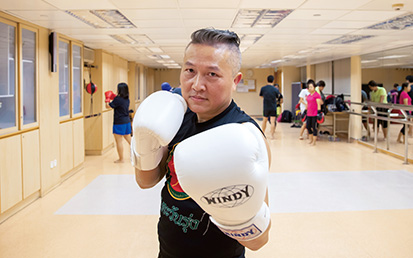 Salute to youth: Martial arts master shines in boxing ring
