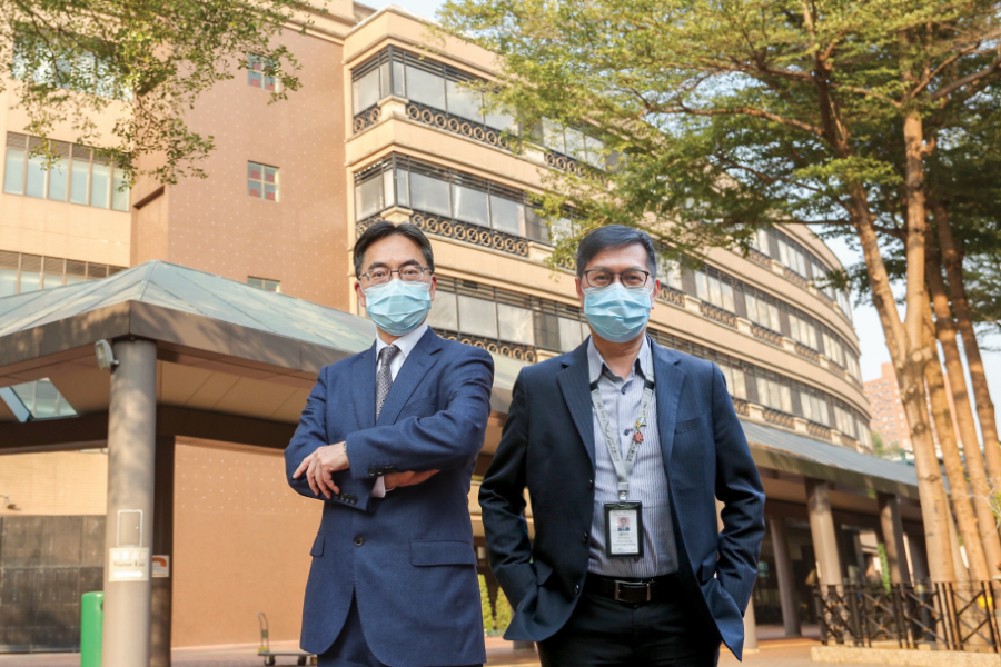 CPH marked its 60th anniversary in 2021, and Dr Lam Ming (left) and Chung Wai-ming (right) say attitudes to psychiatric hospitals have been transformed through decades of effort since it opened.
