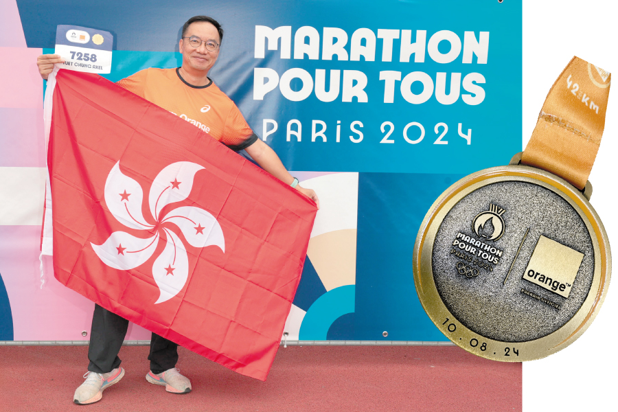 Paris 2024 Marathon Pour Tous was a once-in-a-lifetime experience for Dr Siu.