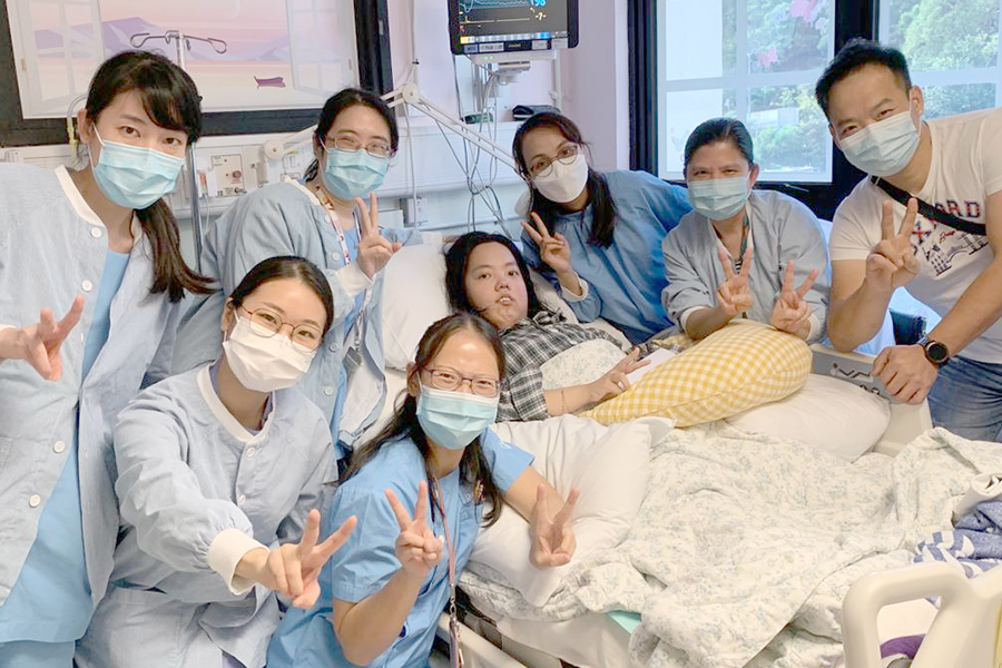 香港佛教醫院職業治療部化身成「杏林茶餐廳」，為病人提供復康治療。