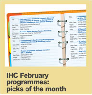 IHC February programmes: picks of the month