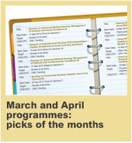 IHC March and April programmes: picks of the months