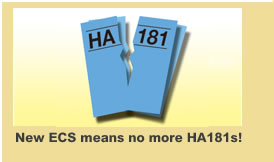  New ECS means no more HA181s! 