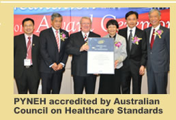  PYNEH accredited by Australian Council on Healthcare Standards