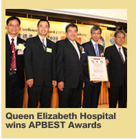  Queen Elizabeth Hospital wins APBEST Awards  