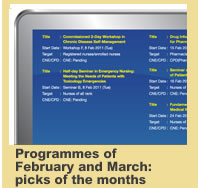  Programmes of February and March: picks of the months@  