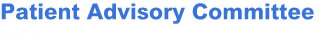 Patient Advisory Committee
