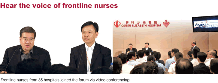 Hear the voice of frontline nurses 