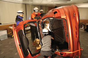 Professional training for rescuers