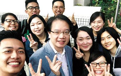 Dr Cheung Wai-lun shares his secrets of success