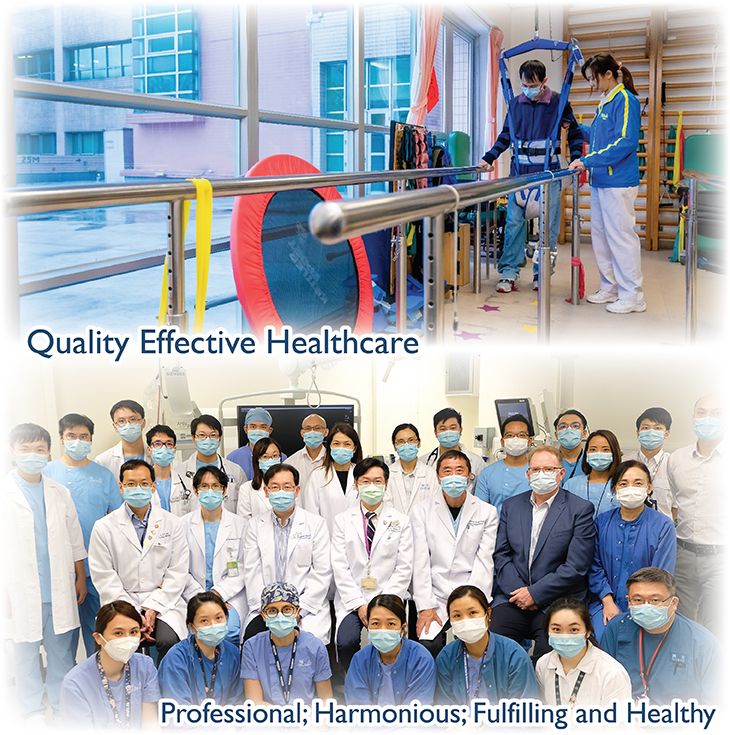 Mission: Quality Effective Healthcare Core Values: Professional; Harmonious; Fulfilling and Healthy