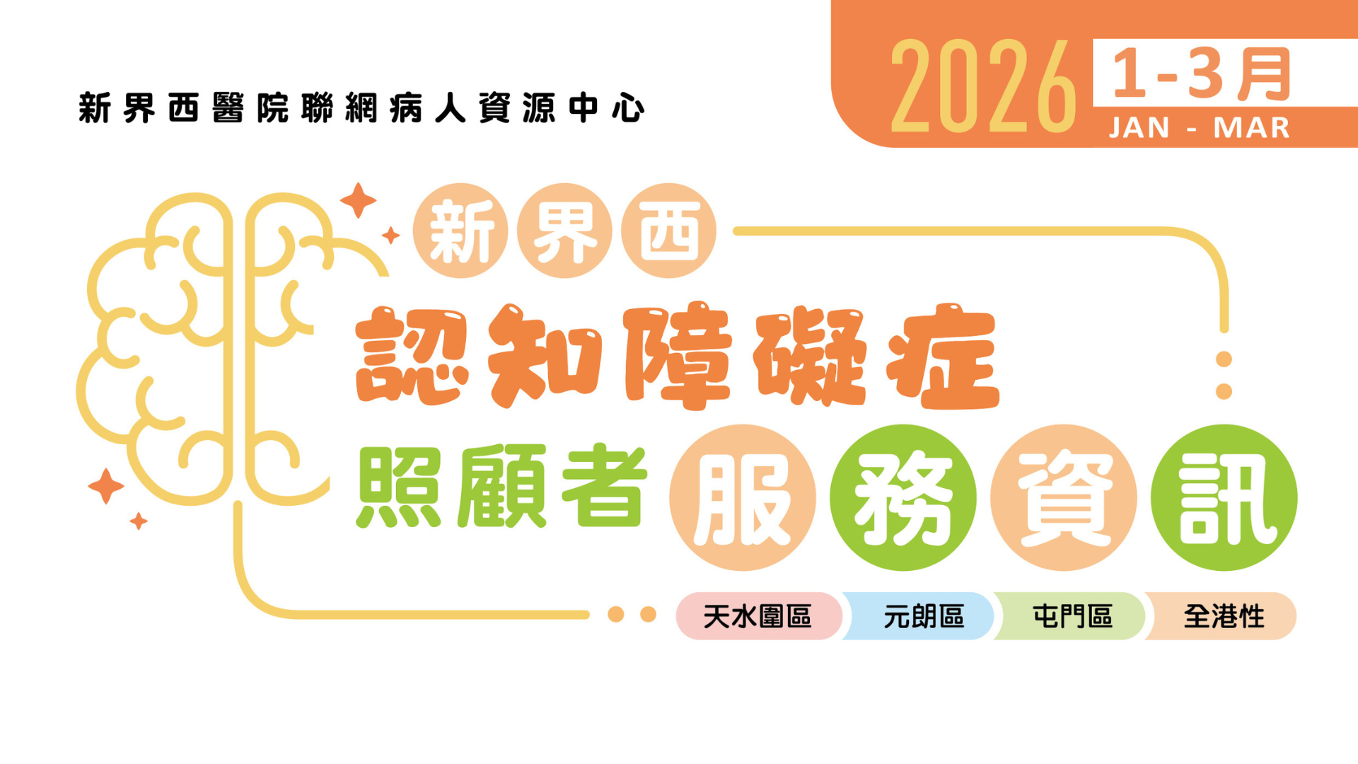 認知障礙症照顧者服務資訊