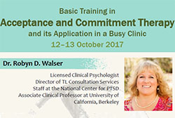 Basic Training in Acceptance and Commitment Therapy and its Application in a Busy Clinic