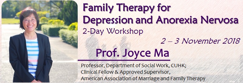 Family Therapy for Depression and Anorexia Nervosa Two-day Workshop