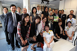 The Board of Trustees of HACF visits Department of Physiotherapy