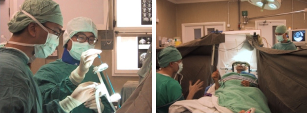 Fluro-natvigation guide posterior cervical fixation