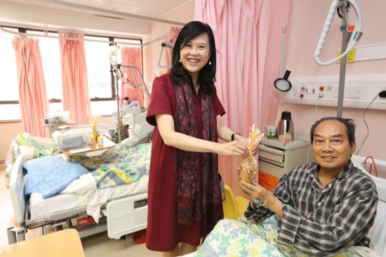 Hospital Governing Committee Chairlady Ms Winnie Ng