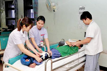 Orthotic service to patients of Mental Handicapped Unit