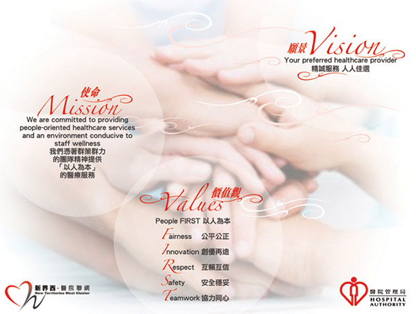Vision, Mission and Values